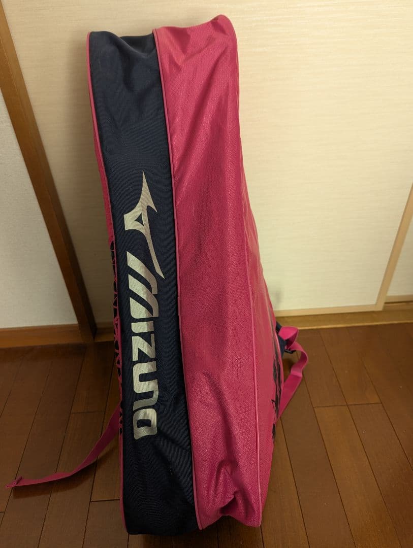 ラケットバッグ、シューズ、バドミントンラケット3点セット