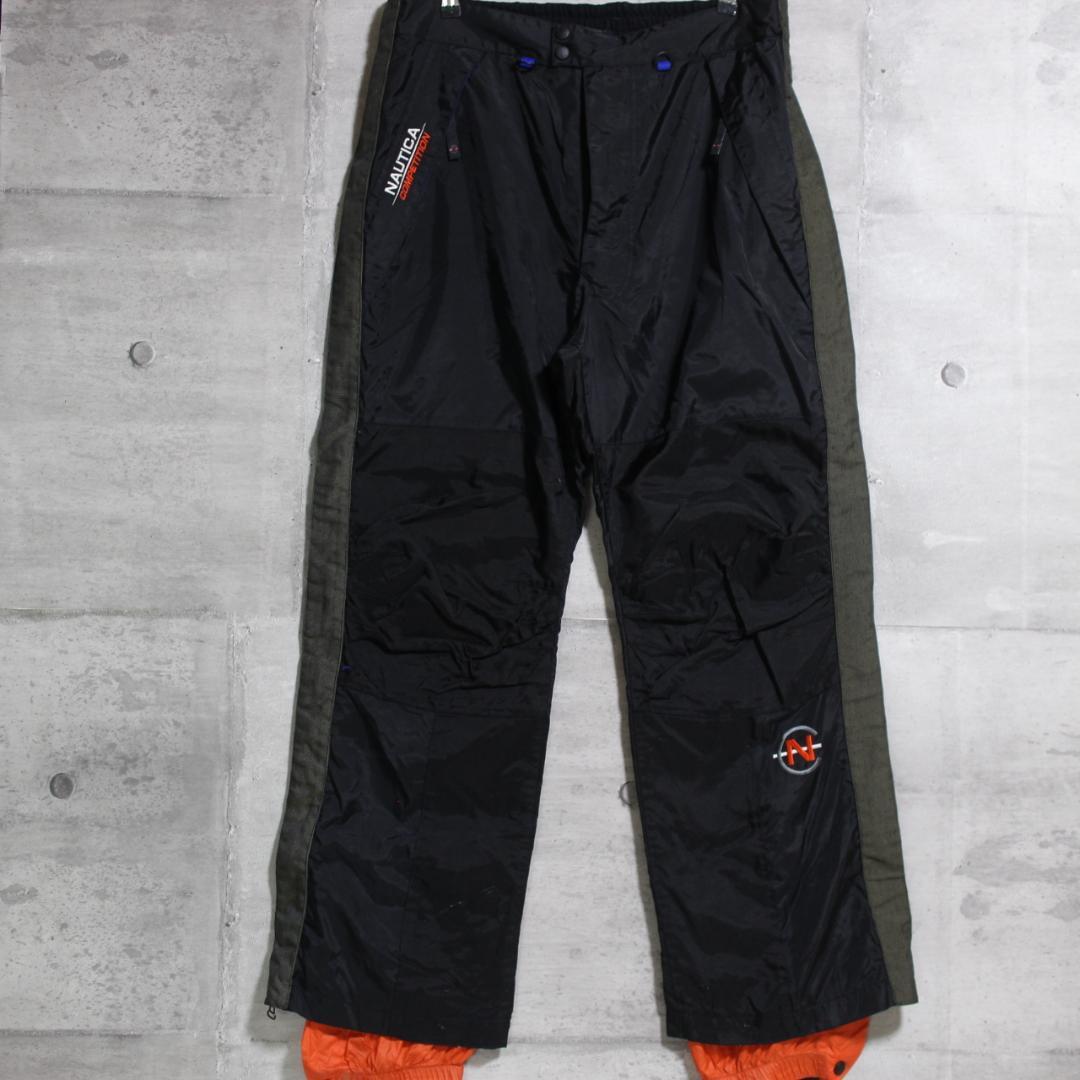 【激珍品 美品】高機能 フルジップ【XL】USA NAUTICA スノーパンツ