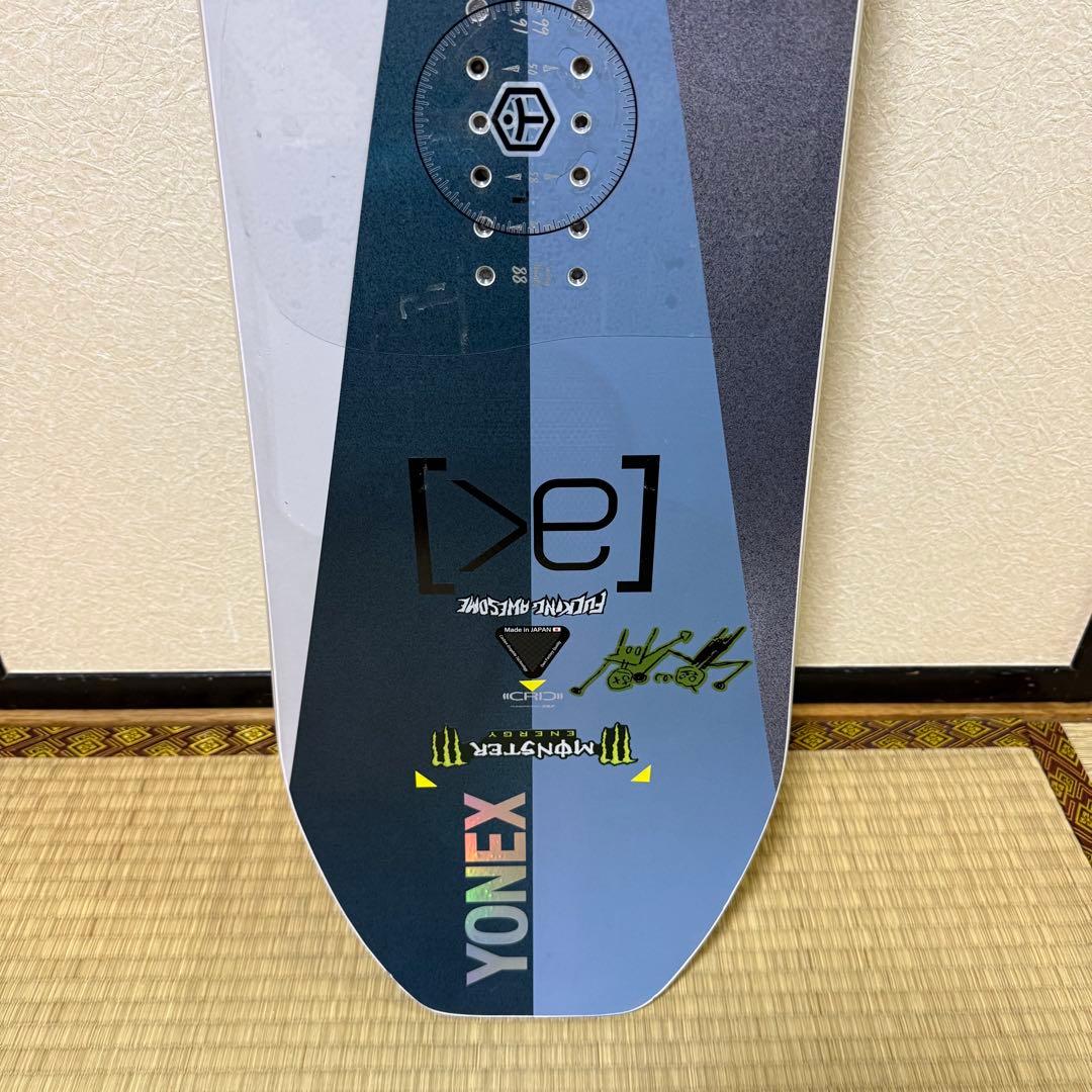 YONEX 26ヨネックス SMOOTH スム－ス スノーボード 板 158CM