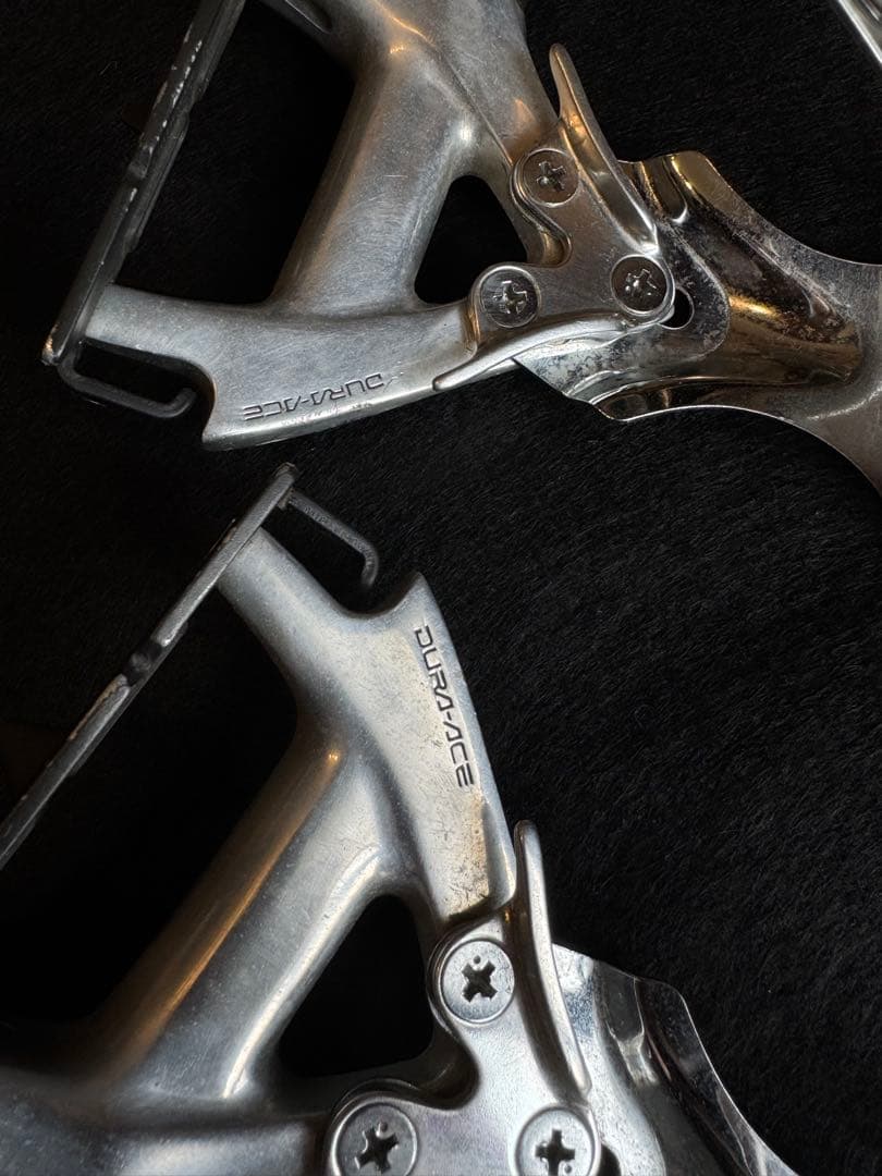 DURA-ACE PD7400 エアロペダル ヴィンテージ トゥークリップ付き