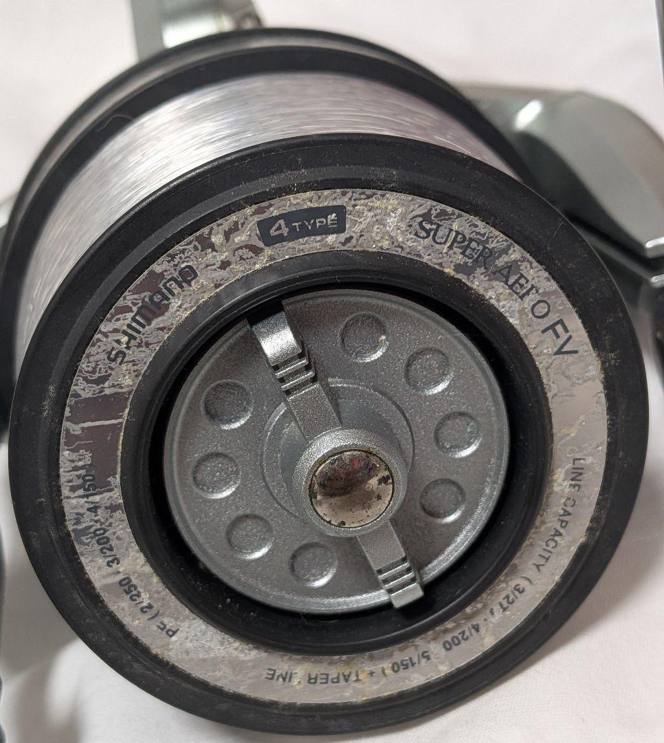 シマノスーパーエアロ7000&スーパーエアロFV投げ釣り専用リールまとめて2台