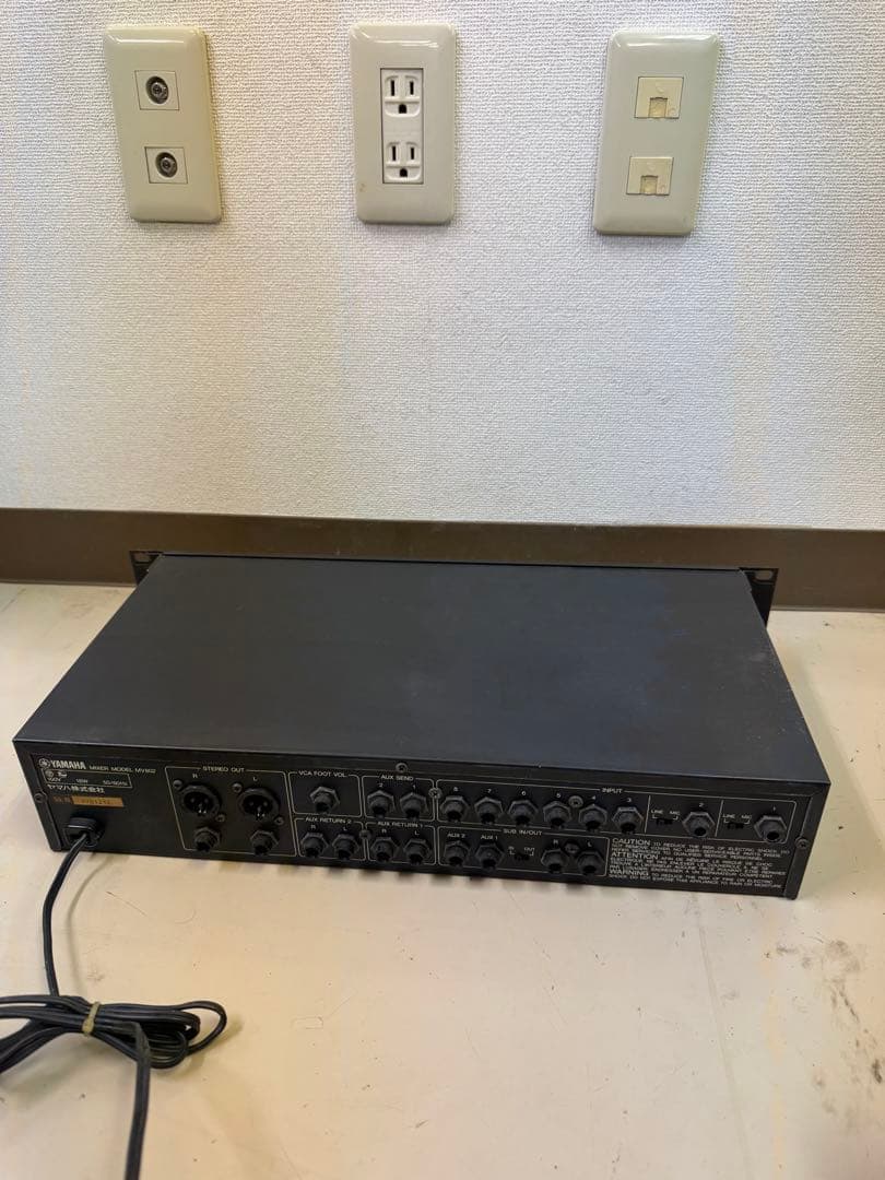 YAMAHA ラック式アナログミキサー MV802