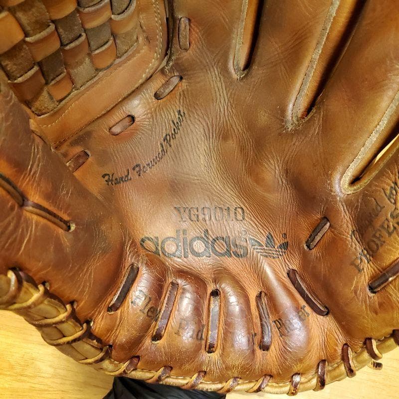 アディダス 江川卓モデル 激レア 兼松江商 ビンテージ 投手用 硬式グローブ