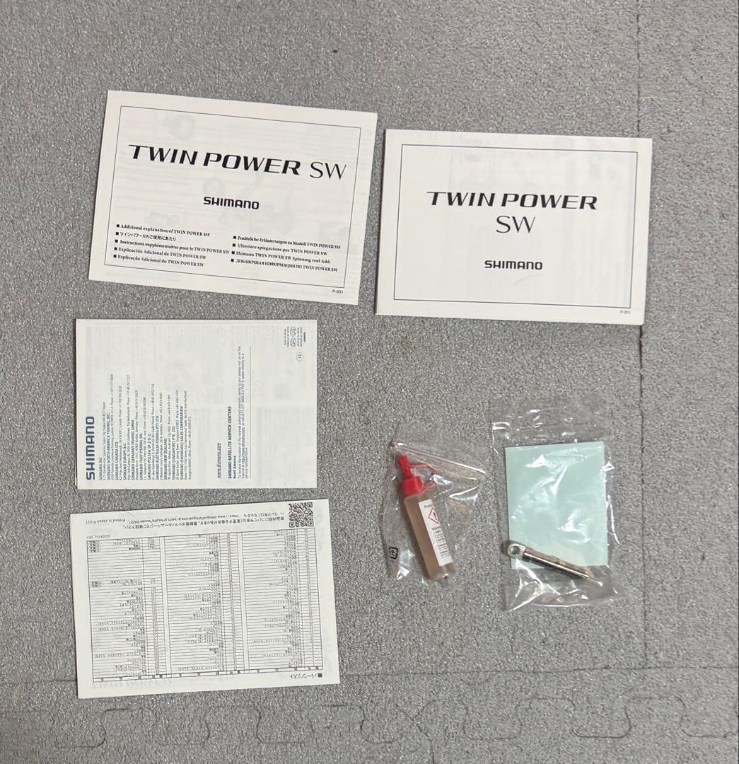 【美品】SHIMANO TWINPOWER SW14000XG スピニングリール