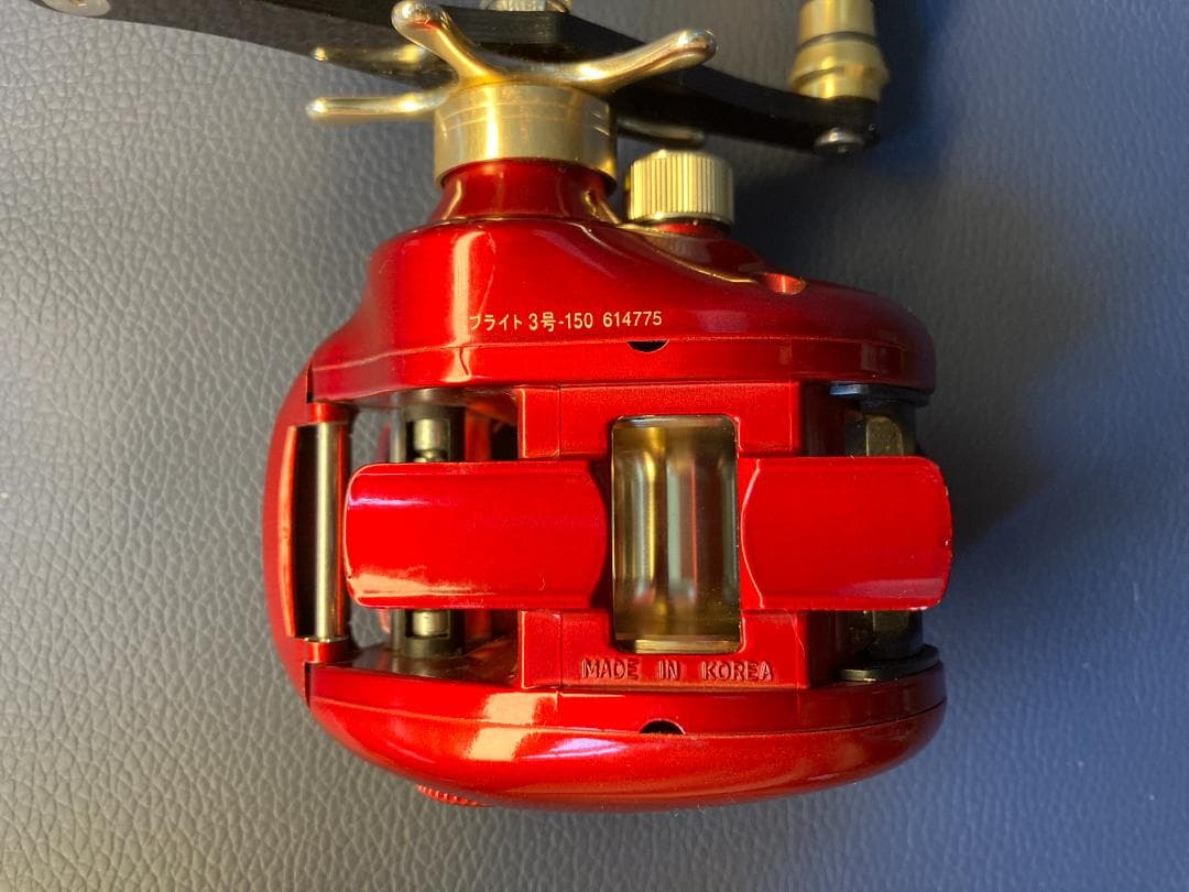 Daiwa ベイトリール Lasheed 150L SF 早技 カスタムハンドル