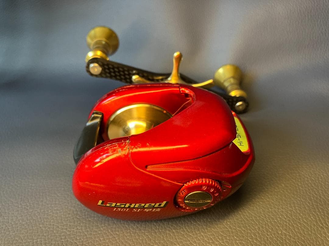 Daiwa ベイトリール Lasheed 150L SF 早技 カスタムハンドル
