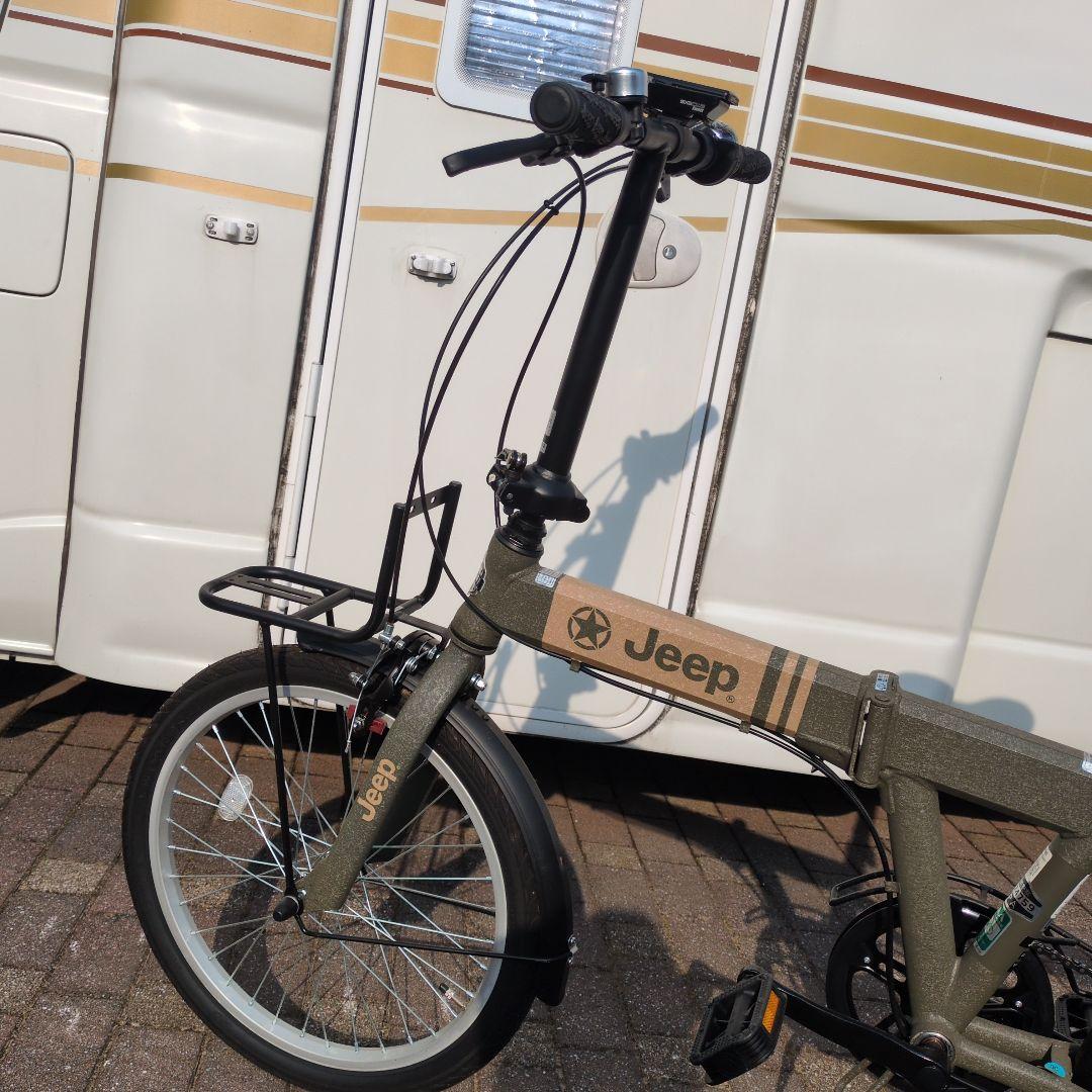 Jeep 折りたたみ自転車 　JE-206G 直接引き渡し限定★静岡県伊豆市付近