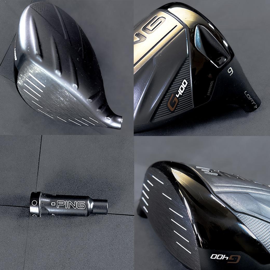 PING G400 9° 1w ヘッドのみ 名器希少程度良好品 ヘッドカバー付き