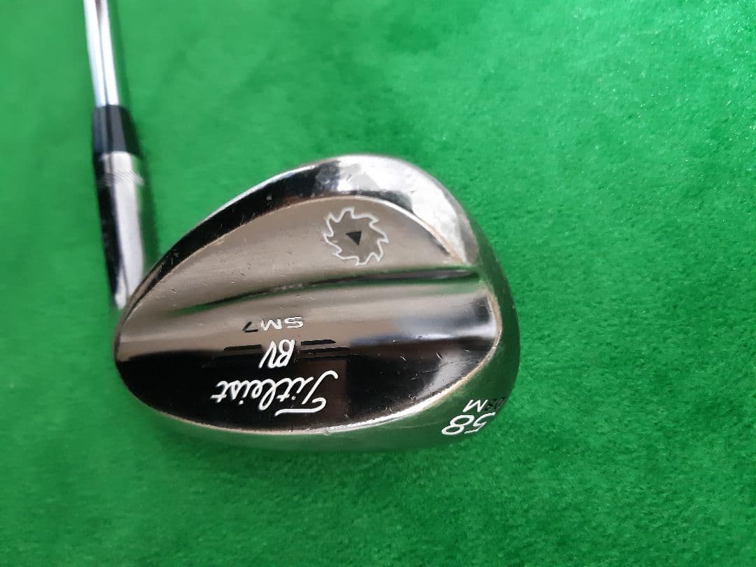VOKEY SPIN MILLED SM7 ブラッシュドスチール 58°