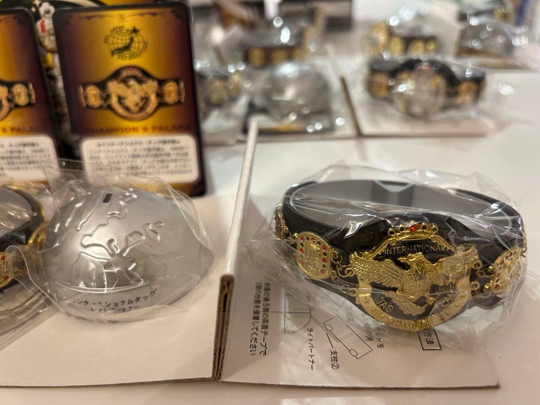 全日本プロレス　チャンピオンベルト ノーマル全10種セット　マイスタージャパン