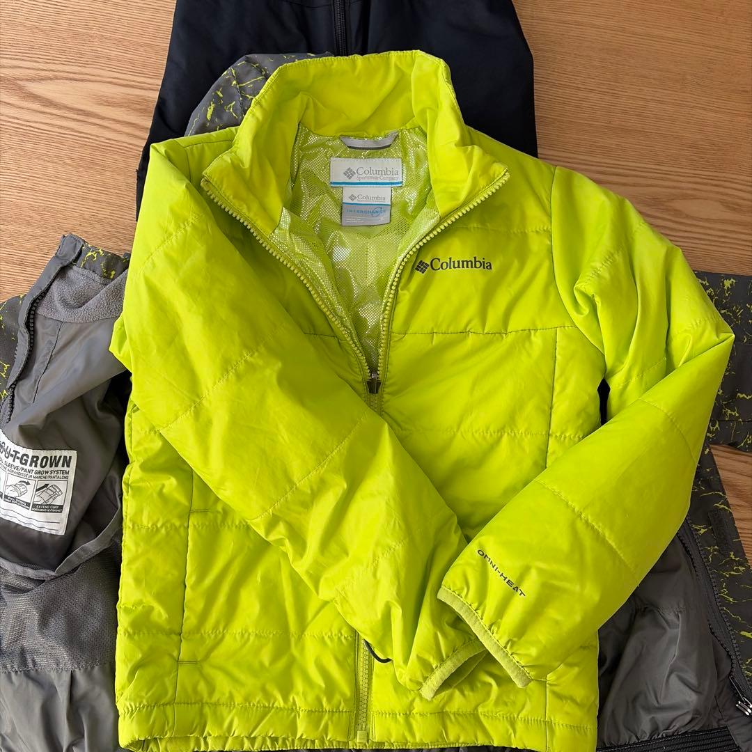 Columbia 子供用スキーウェア 130 上下セット