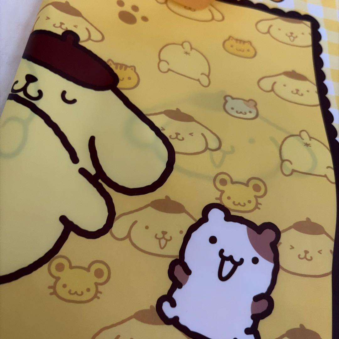 3点セット　ポムポムプリン　アベイル　マスコット　メイド　工事現場