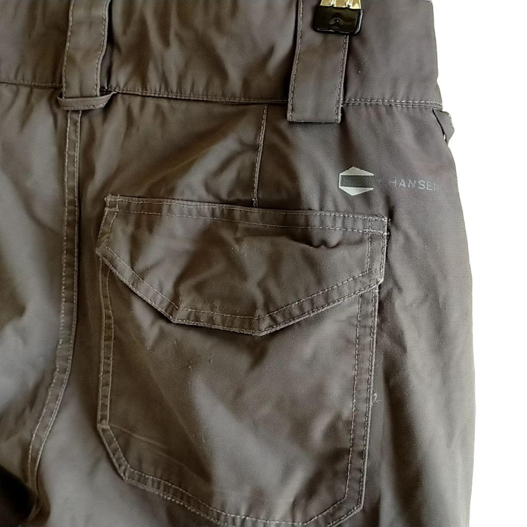 【高機能】US ヘリーハンセン スキー スノーボード カーゴパンツ グレー M