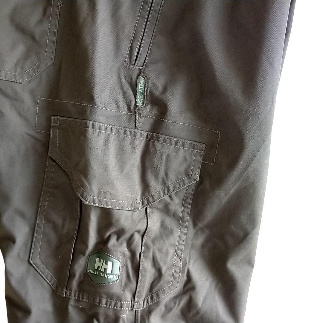 【高機能】US ヘリーハンセン スキー スノーボード カーゴパンツ グレー M