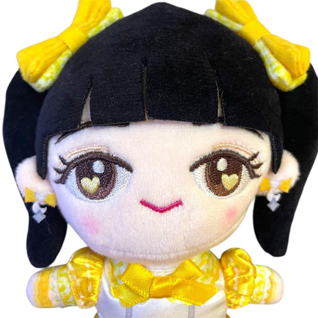 【美品】菅田愛貴　あきちゃん　ぬいぐるみ 超ときめき宣伝部　超とき宣　黄色