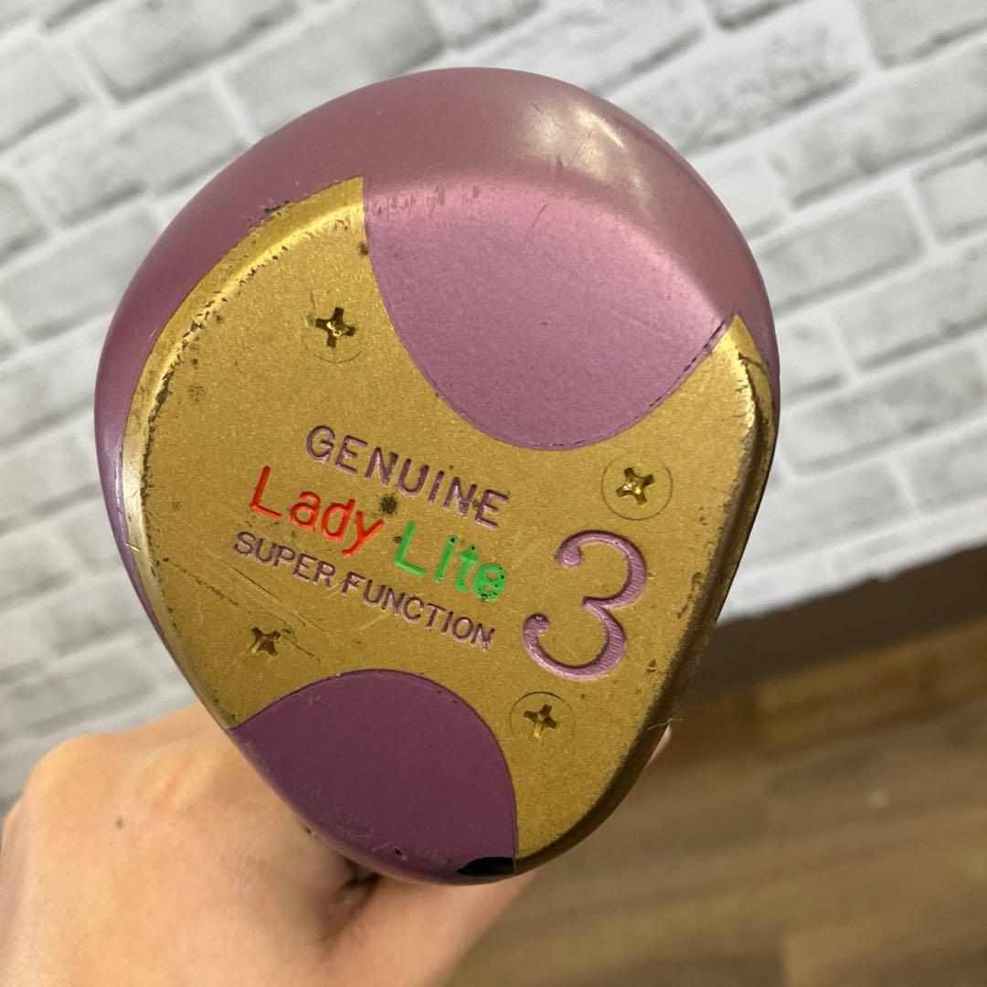 【レディース】ゴルフクラブ 6本セット Genuine Lady Lite