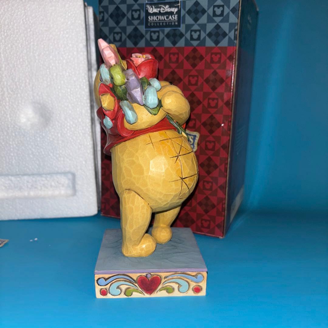 【箱あり】友情の花束 くまのプーさん 置物 Disney Traditions