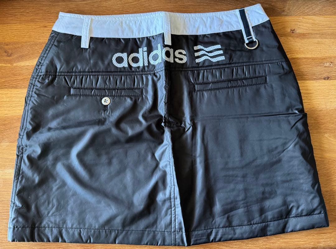 【未使用品】adidas レディース ゴルフラップスカート L/G 黒