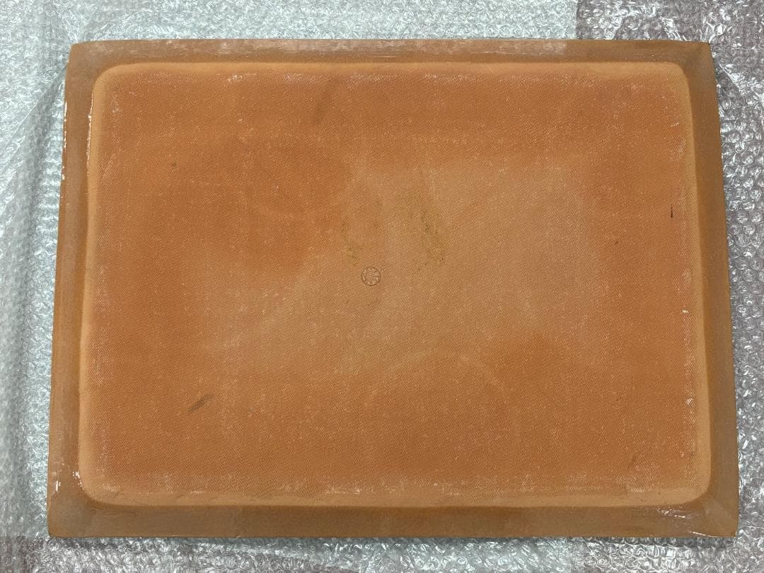 【一点物】京焼 清水焼 陶あん 色絵付け 飾り皿 約40cm×54cm 骨董