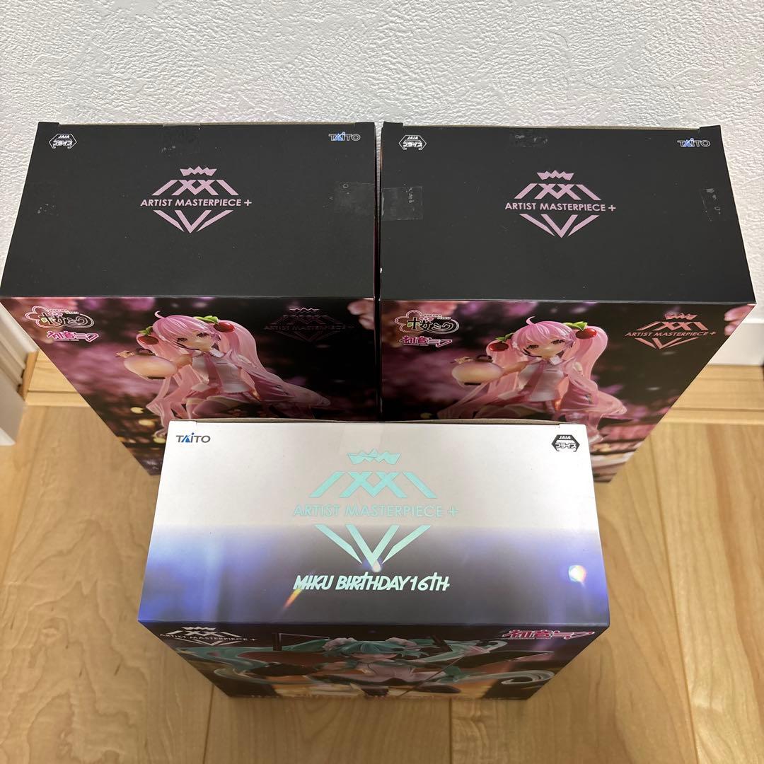 初音ミク　AMP +フィギュア　桜灯篭　birthday2023