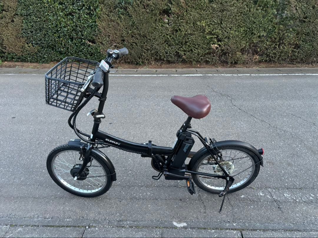 SUISUI 折りたたみ 電動アシスト自転車