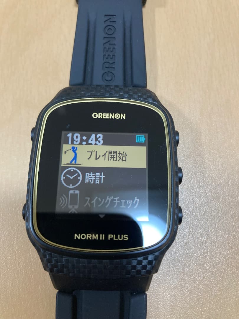 NORM II PLUS ゴルフウォッチ GPSナ GN301
