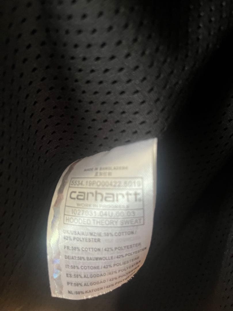 Carhartt ブラック フィッシングベスト L