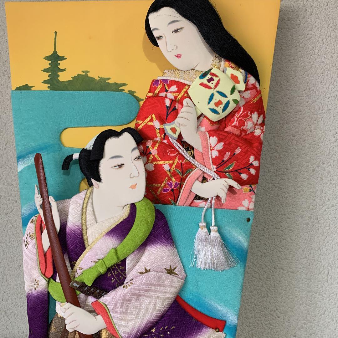 羽子板　一寸法師