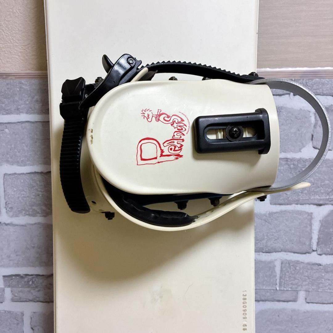 美品　希少品　スヌーピーチャーリーブラウン　スノーボードセット　135cm