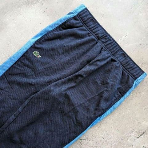 ​【希少】Lacoste トラックパンツ アーカイブ 刺繍ロゴ アーカイブ