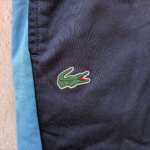 ​【希少】Lacoste トラックパンツ アーカイブ 刺繍ロゴ アーカイブ