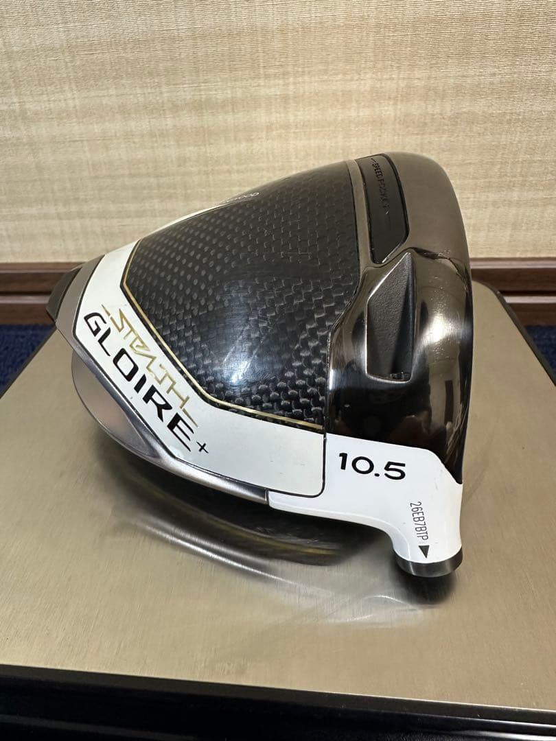 状態良好 ステルスグローレ　プラス 10.5度 ドライバーヘッド　テーラーメイド