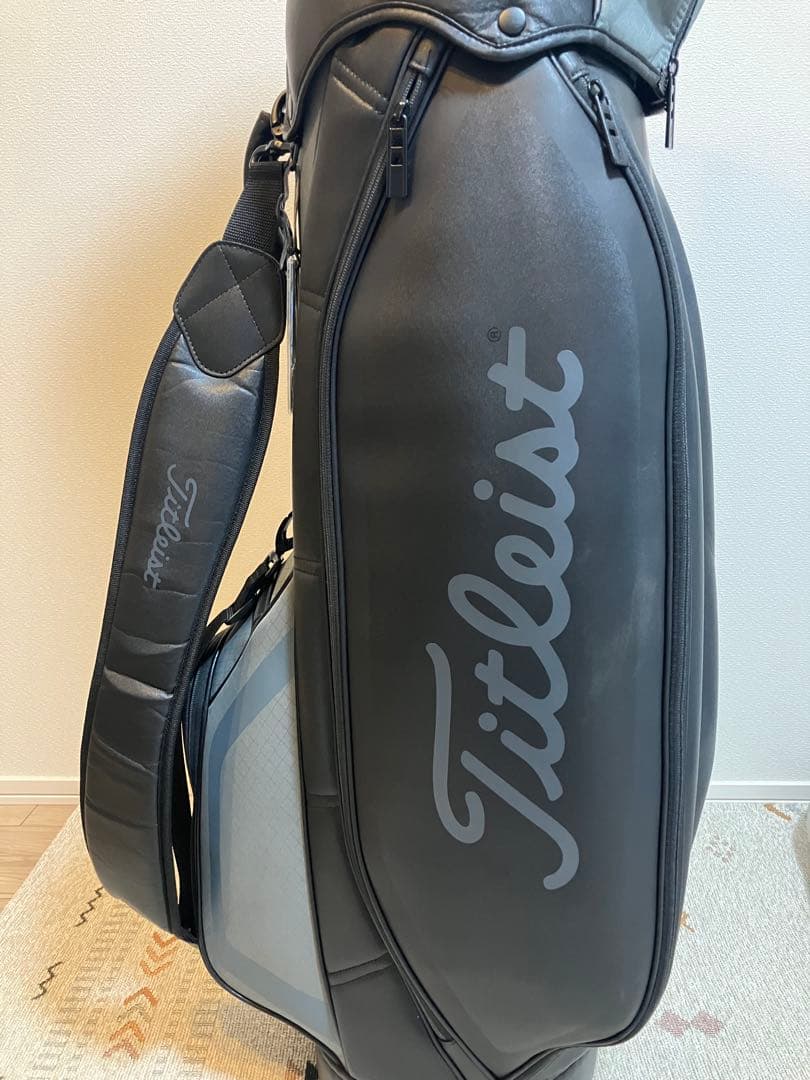 Titleist グレー キャディバッグ　9型