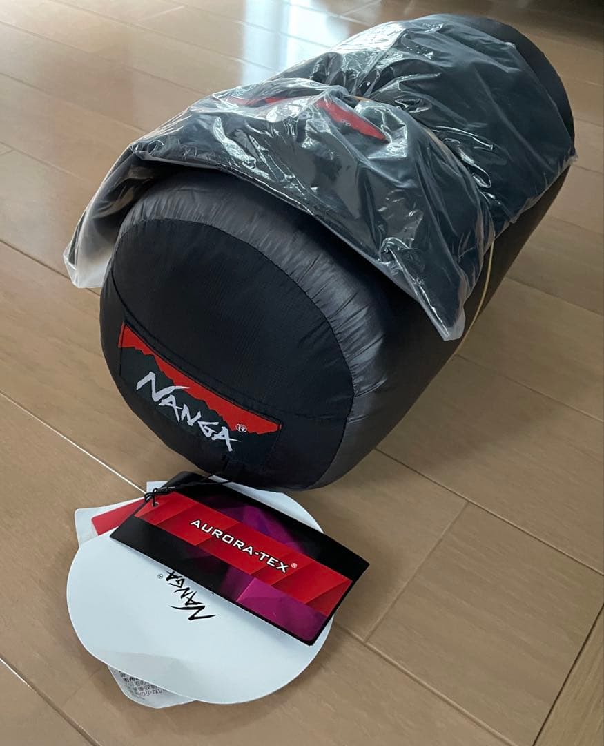 AURORA light オーロラライト350DX(レギュラー) ブラック寝袋