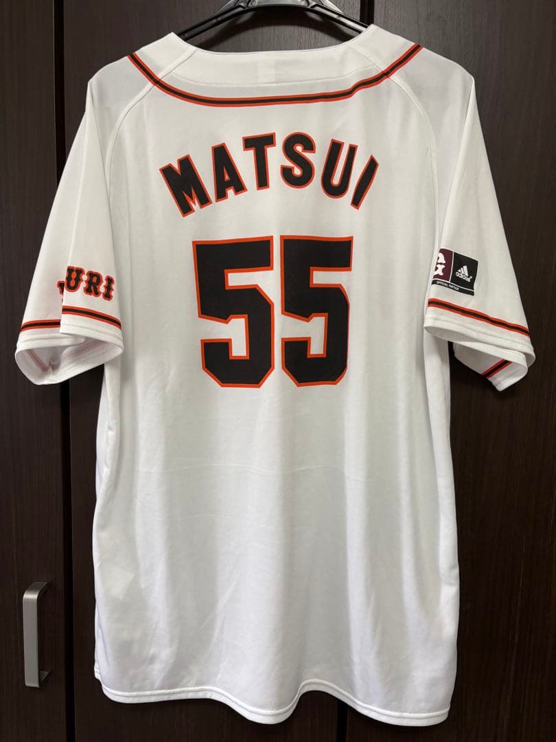 GIANTS 松井秀喜　ユニフォーム型シャツ