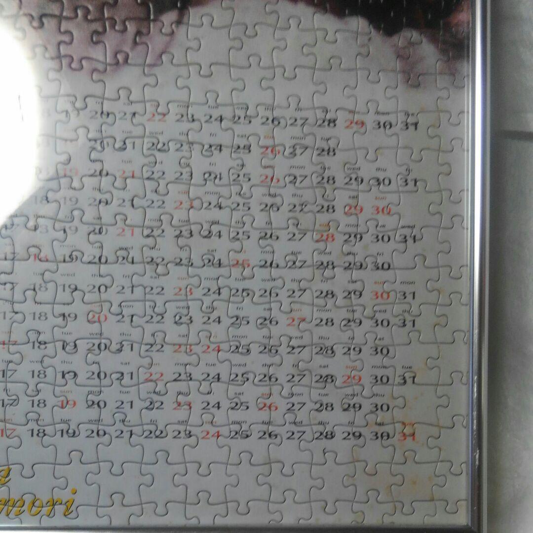中森明菜ジグソーパズル1000&額縁セット☆訳あり