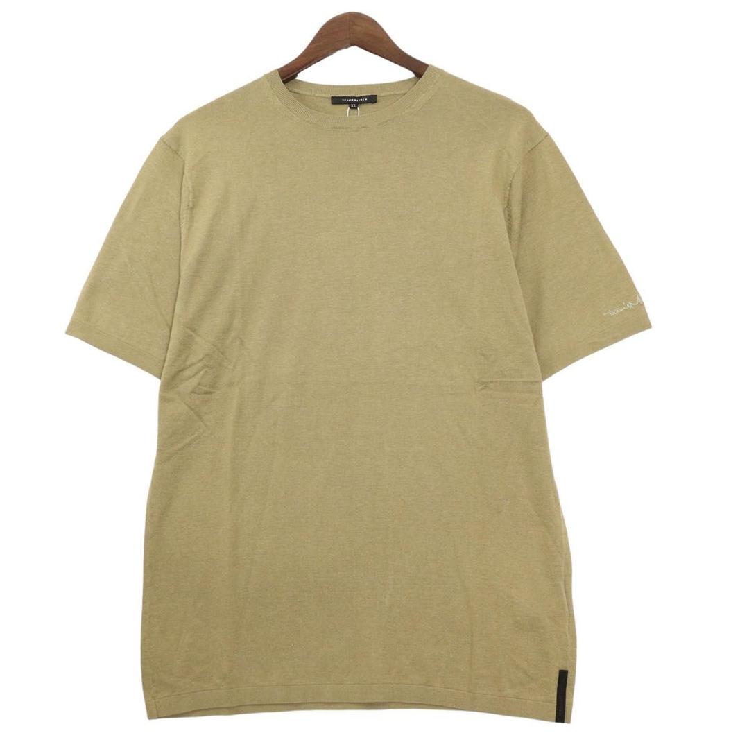 【新品、未使用】トラビスマシュー　ニットTシャツ　 メンズ　サイズ：2XL