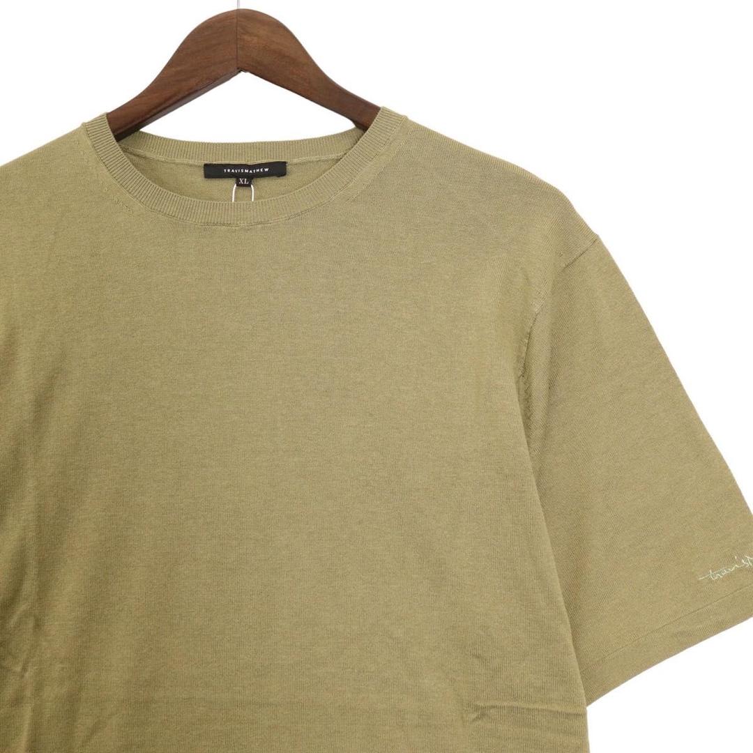 【新品、未使用】トラビスマシュー　ニットTシャツ　 メンズ　サイズ：2XL