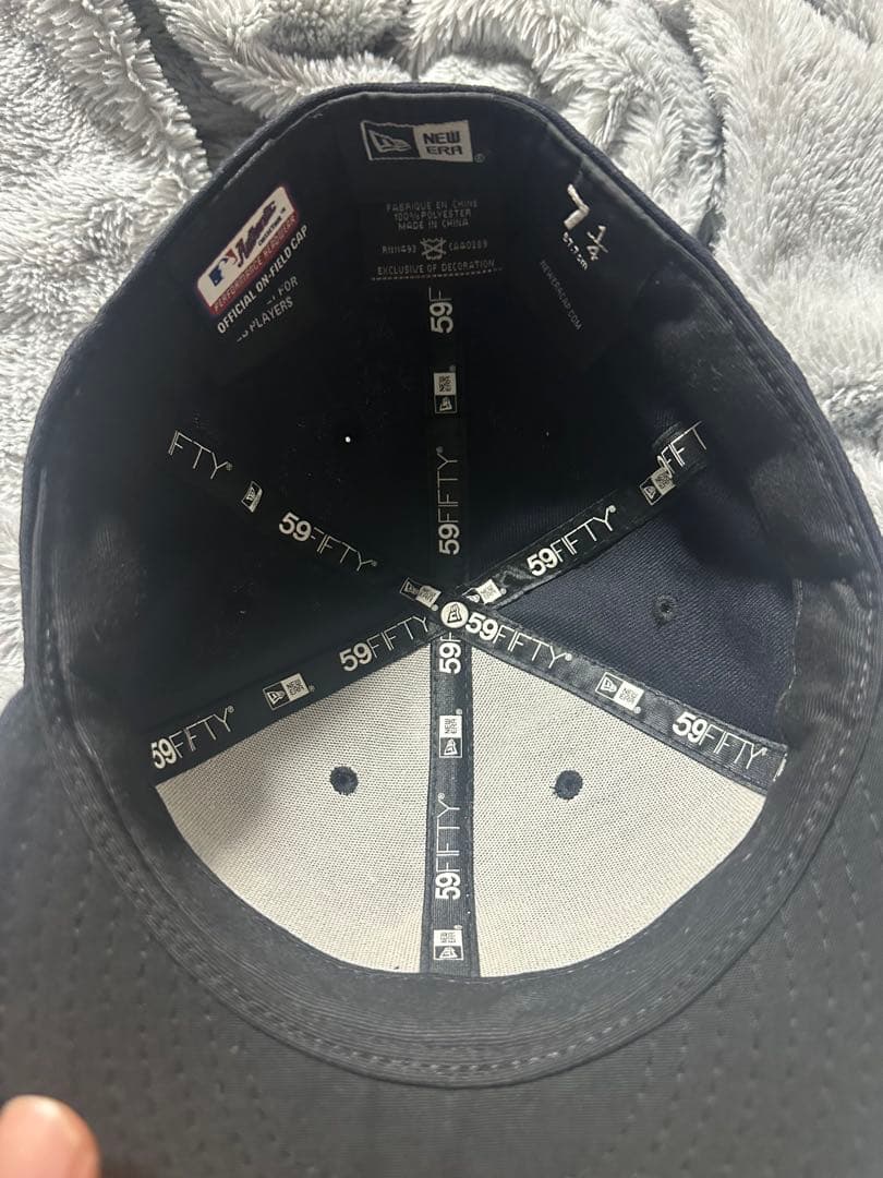 New Era 59FIFTY ネイビーキャップ 7と4分の1