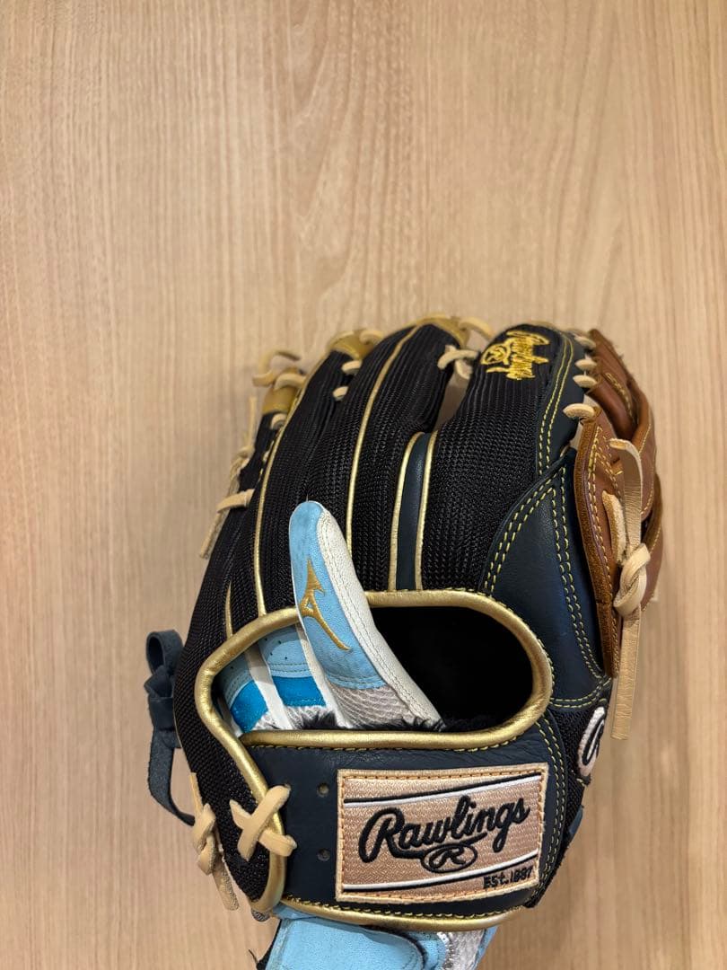 Rawlings 軟式グローブ ネイビー/ブラウン