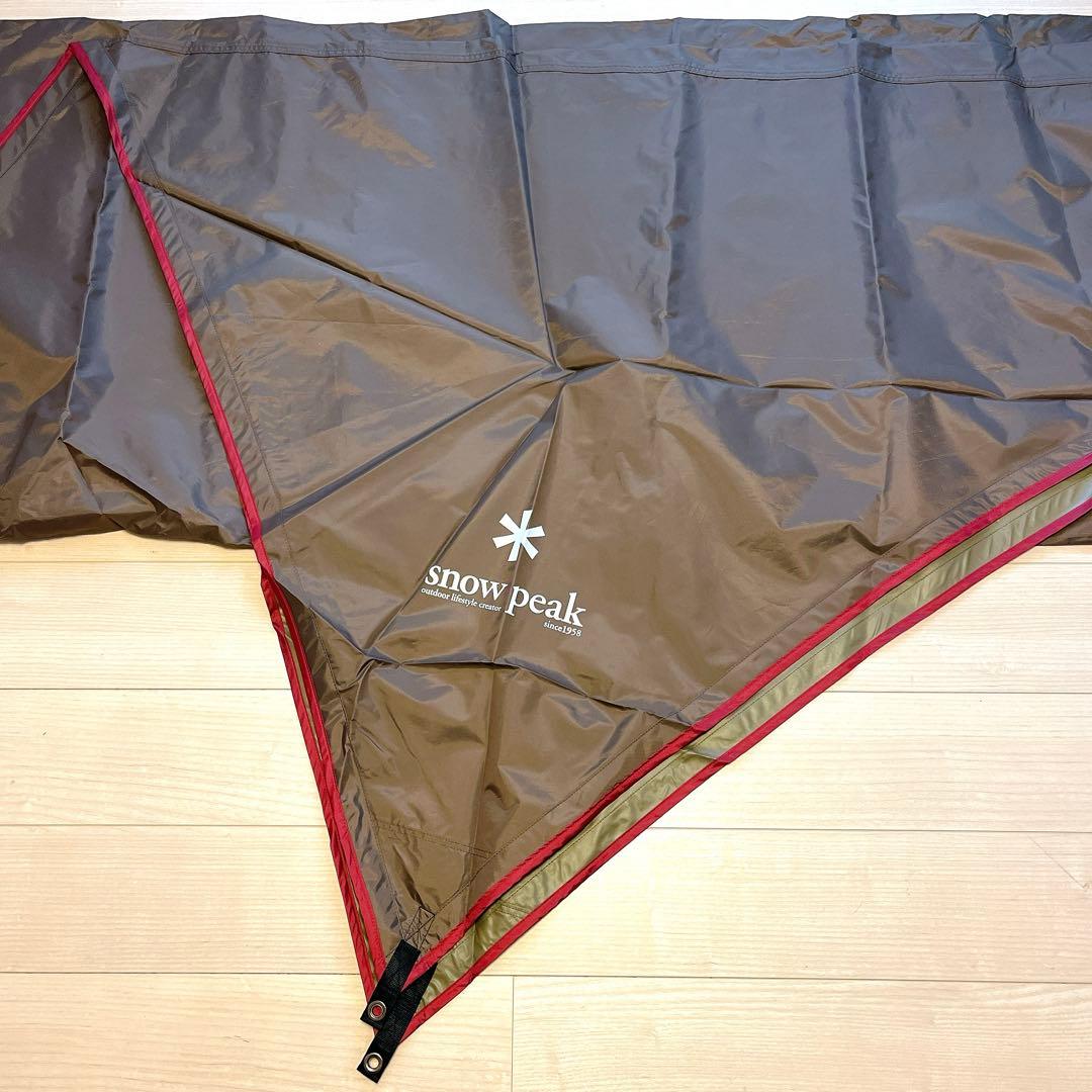 ほぼ未使用品  peak HDタープ シールド ヘキサ L TP-862