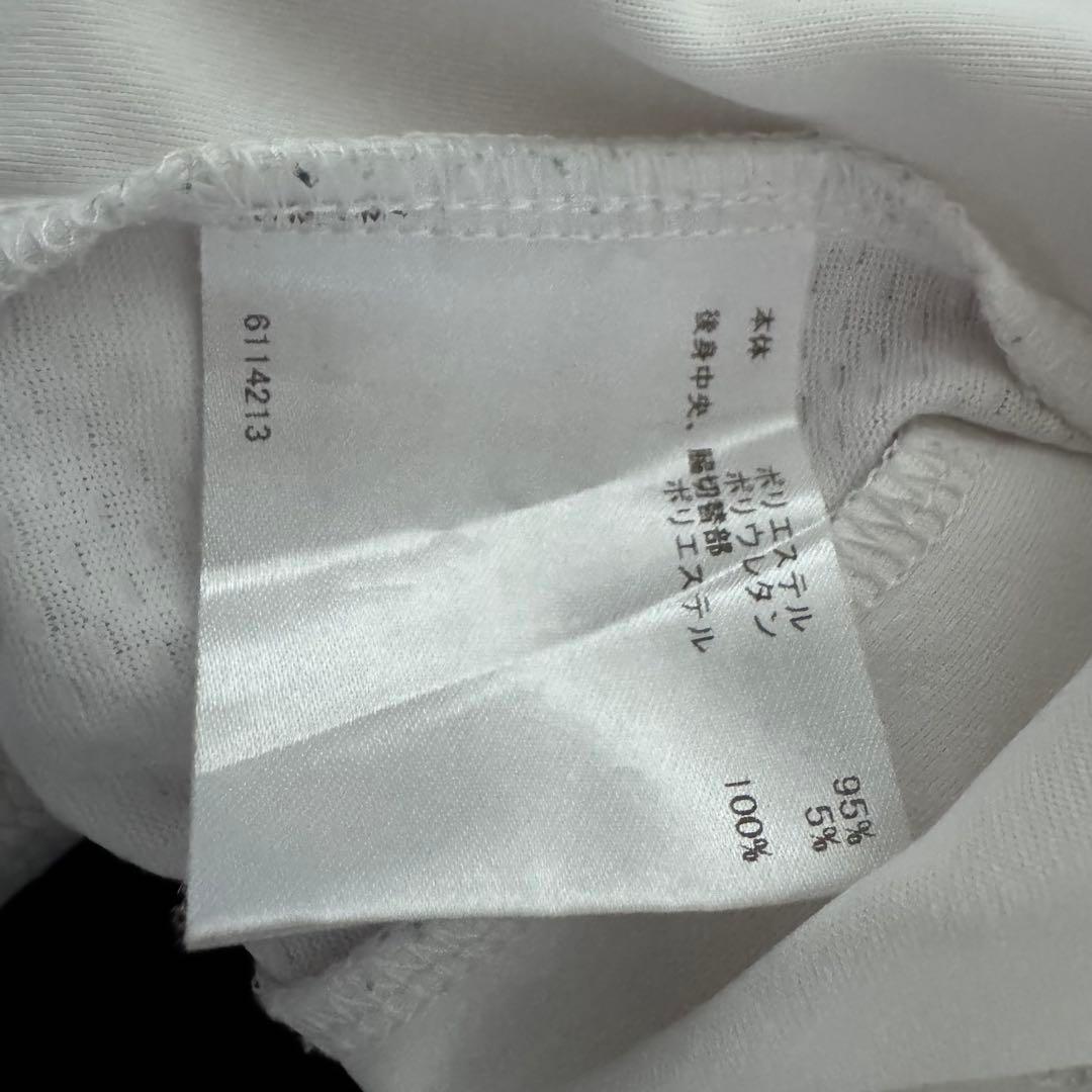Munsingwear マンシングウェア ビッグロゴ モックネック ホワイト M