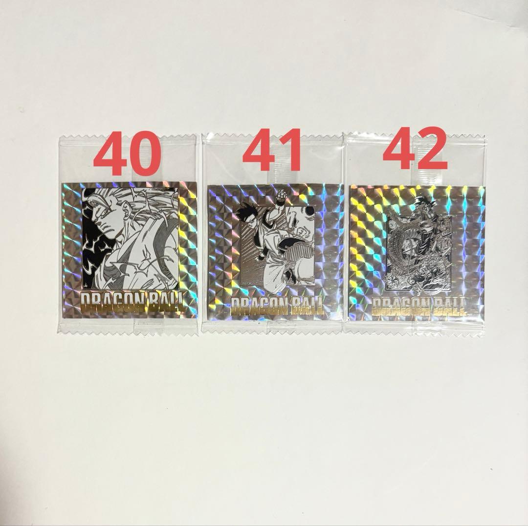 新品未開封　ドラゴンボール 40周年記念原作絵 シールウエハース２　38枚セット
