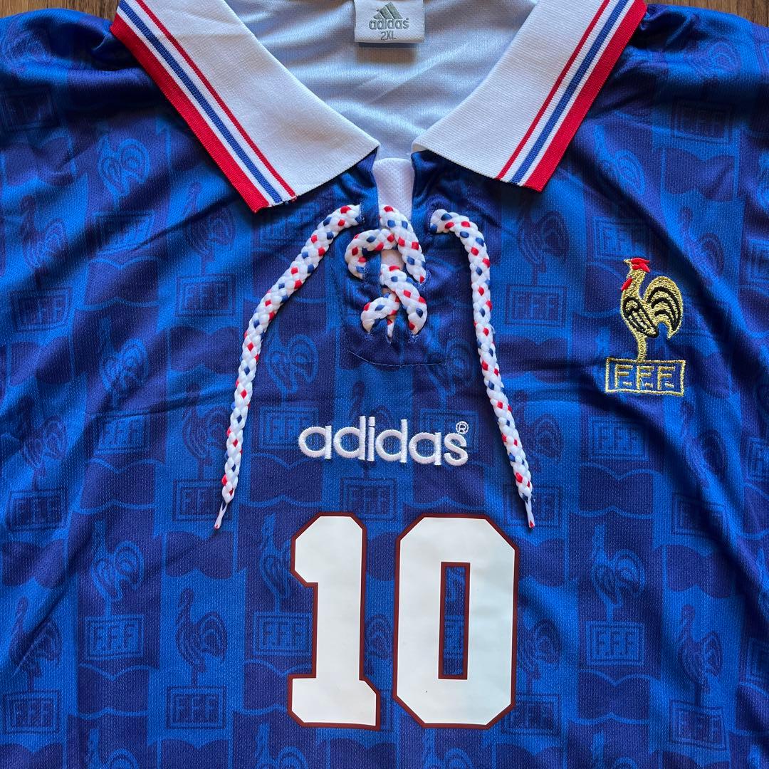 ウェア #10 ZIDANE France 1996 Soccer Uniform