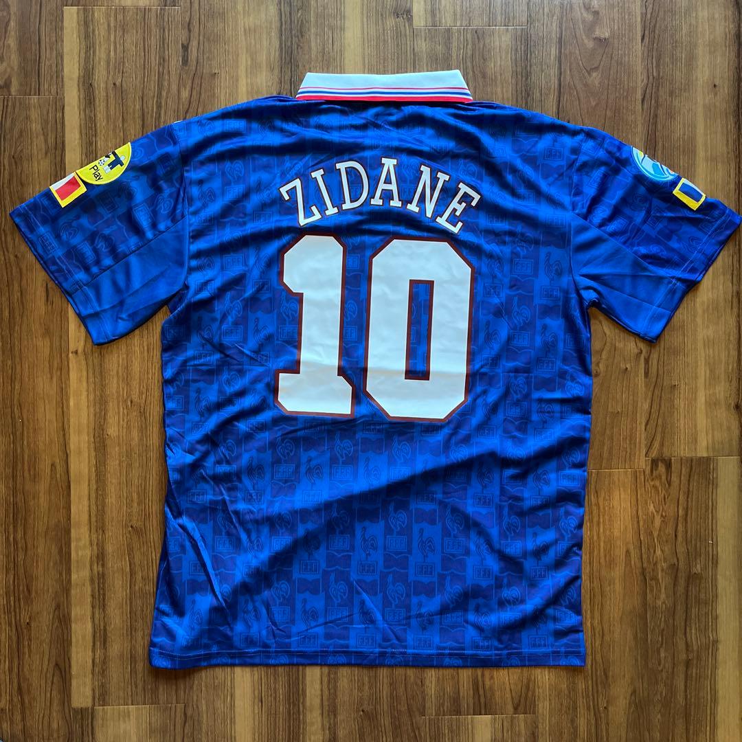 ウェア #10 ZIDANE France 1996 Soccer Uniform