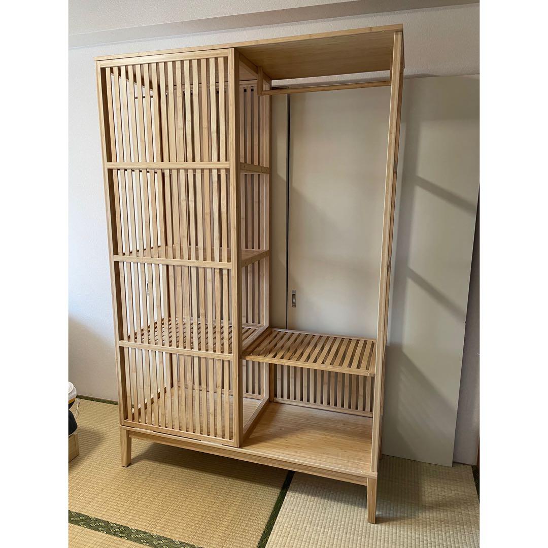 IKEAイケア NORDKISA ノールドシーサ オープンワードローブ