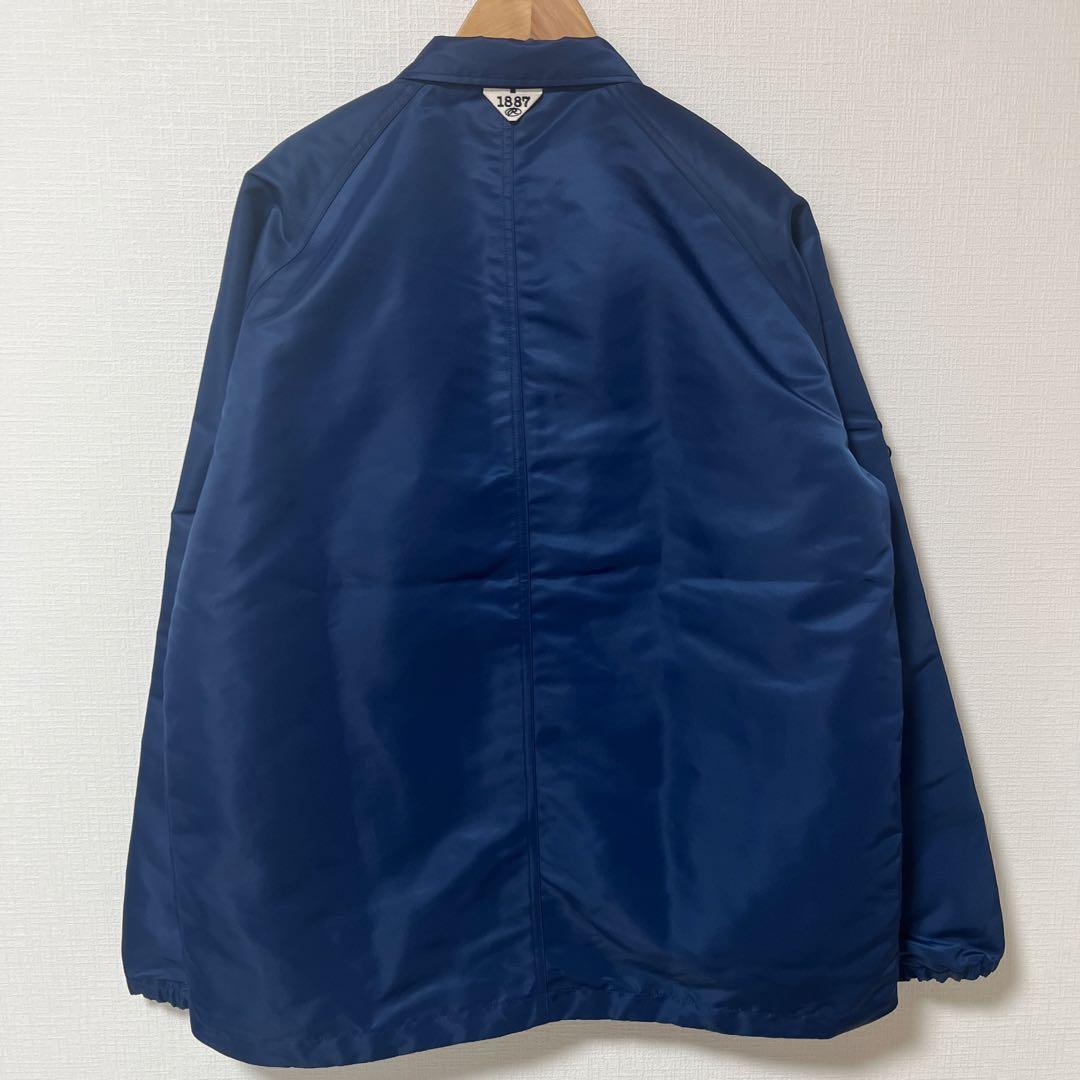 限定　Rawlings ネイビー コーチジャケット サイズＯ　ローリングス
