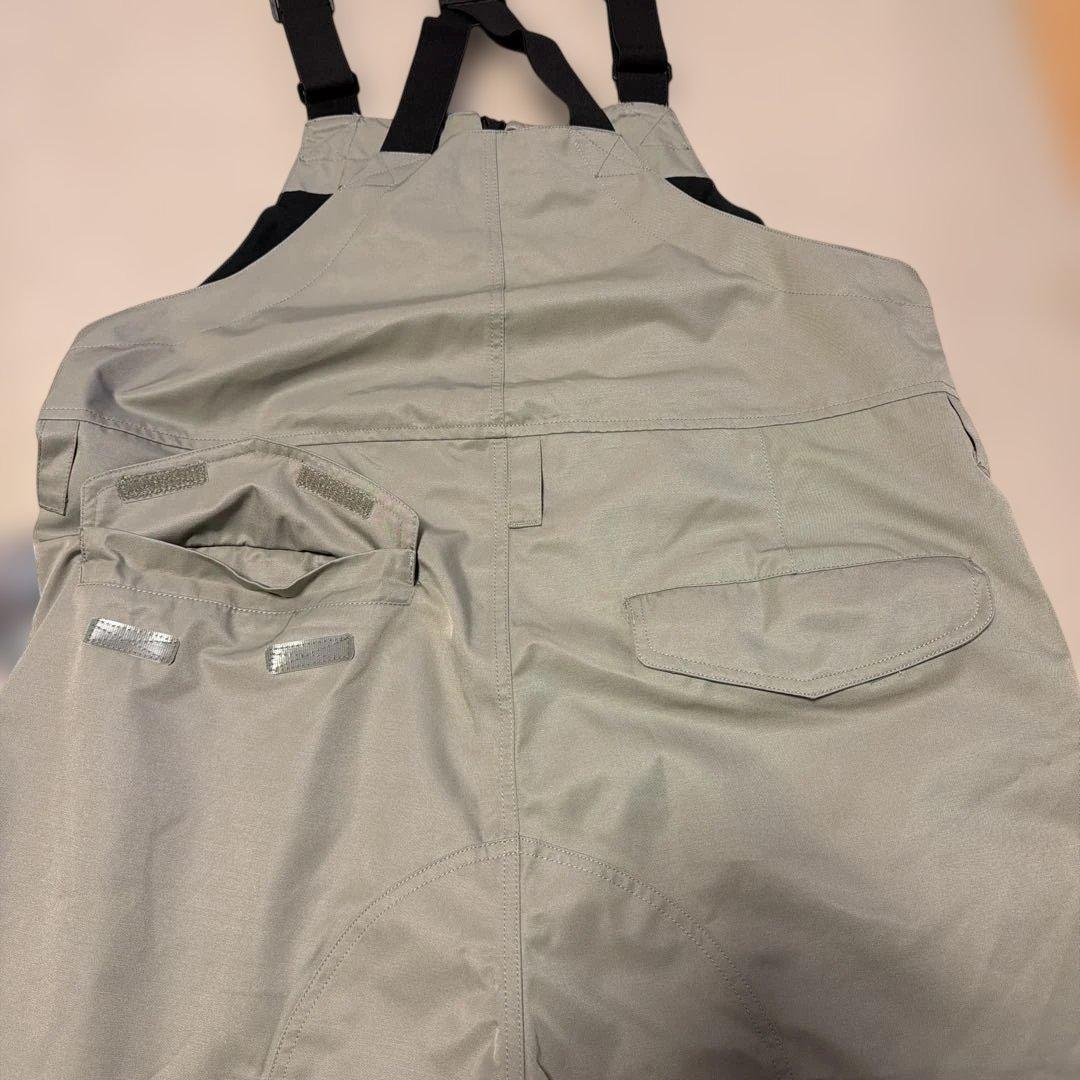 UNFRM ビブパンツ サンド　L スノーボード　ウェア　春　バギータイプ