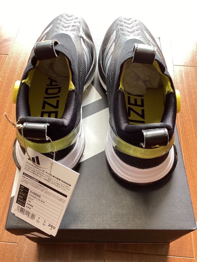 ADIZERO ZG 25 BOA ゴルフシューズ　adidas アディゼロボア