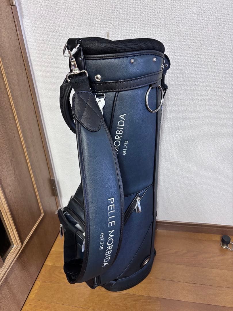 新品 高級 PELLE MORBIDA ペッレモルビダ スタンドキャディバッグ
